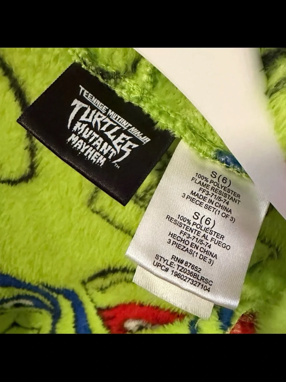 ⚡️⭐️Teenage Mutant Ninja Turtles Boy's Robe  - Size: Small (6)